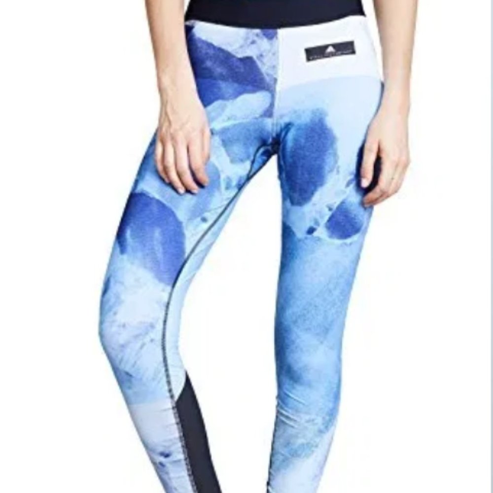 Adidas X Stella McCartney Running Tights (blue)
